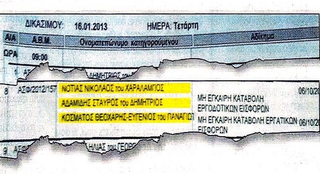 Το ΙΚΑ μήνυσε τον Νοτιά!