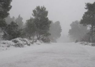 Τα πρώτα χιόνια στην Πάρνηθα