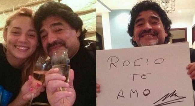 Η νέα σύντροφος του Μαραντόνα!