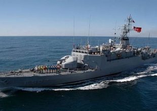 Τουρκική κορβέτα μεταξύ Εύβοιας και Άνδρου