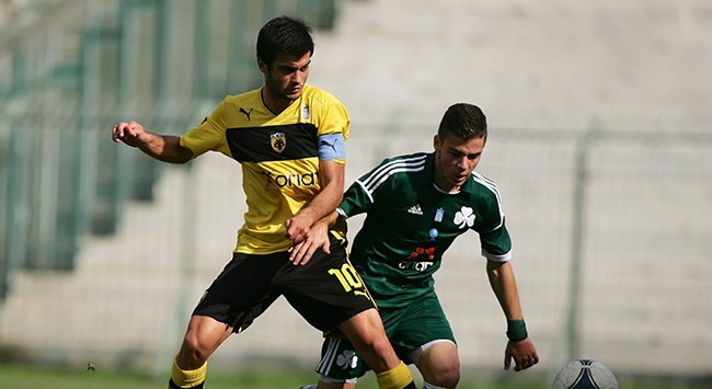 Live ΑΕΚ – Παναθηναϊκός 1-1 (U20)