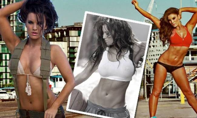 Η Penny Higgs χύνει πολύ… ιδρώτα! (vid)