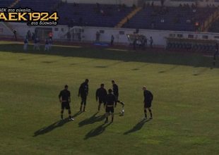 Η προθέρμανση στο Περιστέρι (vid)