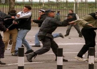Επεισόδια μεταξύ οπαδών της Παρτιζάν (vid)