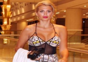 Η Κωνσταντίνα Σπυροπούλου με καυτό σορτσάκι στο γυμναστήριο!
