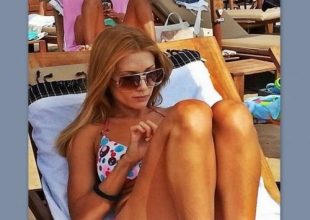 Η Στέλλα Καλλή πήγε παραλία!