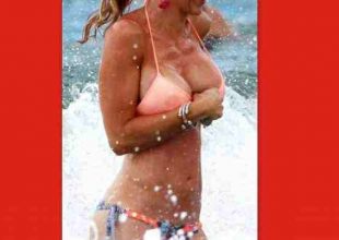 «Παλεύει» με…. τα κύματα! (pic)