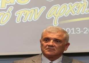 ΦΩΤΟ από τη συνέντευξη Μελισσανίδη