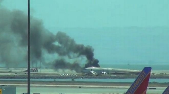 Συντριβή Boeing στο αεροδρόμιο του Σαν Φρανσίσκο