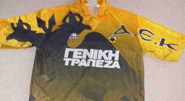 Οι χορηγοί πάνω στη φανέλα ανά τα έτη