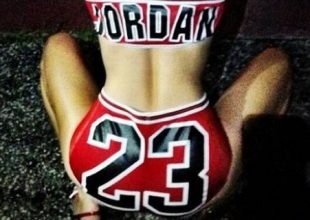 Με το νούμερο του Jordan στα… οπίσθιά της