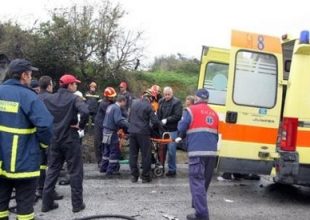 Μετωπική ΙΧ – λεωφορείου των ΚΤΕΛ