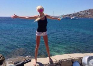 Δείτε την Τζούλια Αλεξανδράτου άβαφη