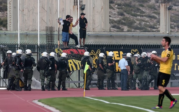 ΦΩΤΟ από το Μανδραϊκός – ΑΕΚ