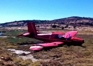 Συντριβή μονοκινητήριου αεροσκάφους στα Μέγαρα