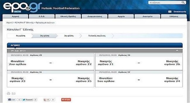 Παγκόσμια πρωτοτυπία της ΕΠΟ για το Κύπελλο!