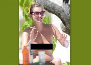 Οι topless φωτογραφίες της που κάνουν το γύρο του κόσμου!