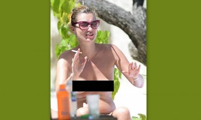 Οι topless φωτογραφίες της που κάνουν το γύρο του κόσμου!