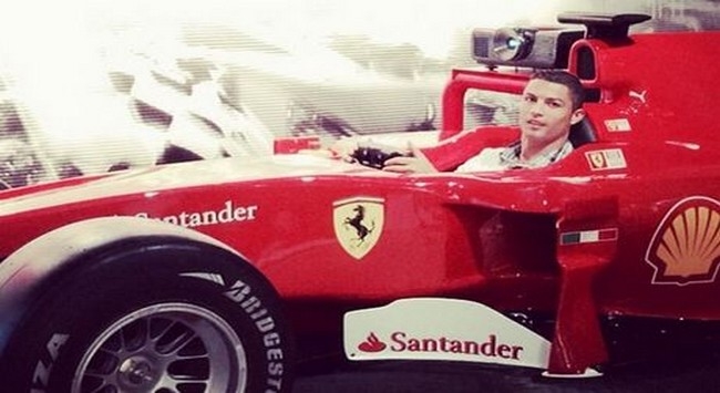 Ο Κριστιάνο Ρονάλντο στη… Ferrari