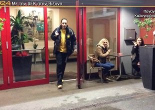Η αναχώρηση της ΑΕΚ (photos+vid)