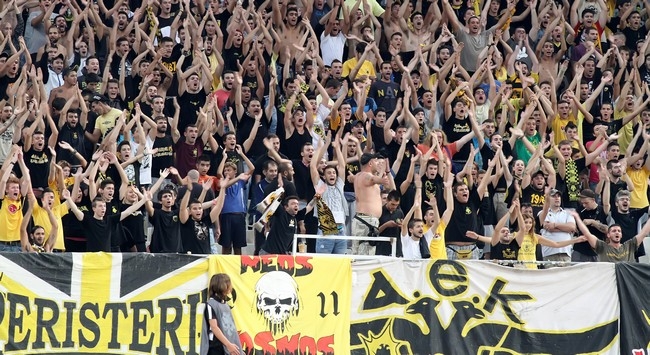 Κιτρινόμαυρο κύμα στο ΟΑΚΑ! (vid)