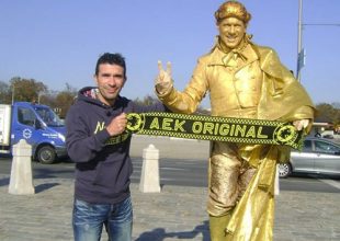 Τρελός ΑΕΚτζής στην Βιέννη! (pics)