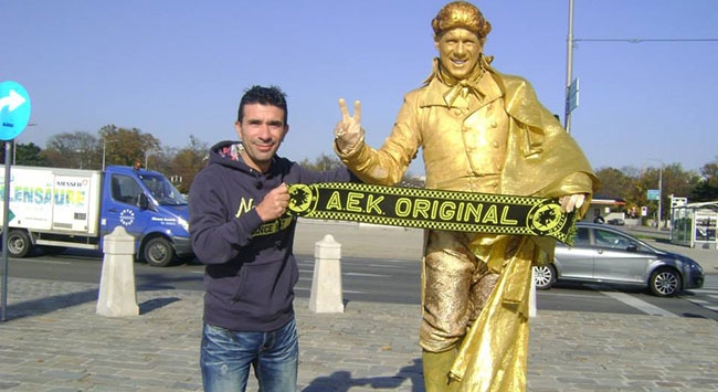 Τρελός ΑΕΚτζής στην Βιέννη! (pics)