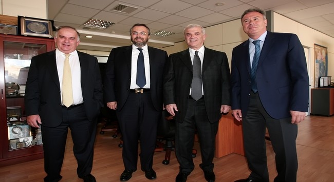 ΦΩΤΟ από την συνάντηση Μελισσανίδη – Σγουρού