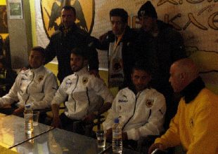 Η επίσκεψη της ΑΕΚ στον Σ.Φ. ΑΕΚ Ηρακλείου (pics)