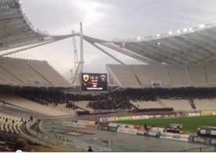 ΑΕΚΑΡΑ σε χιόνια και βροχές (vid)