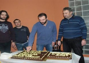 Έκοψε την πίτα στον Σ.Φ ΑΕΚ Κατερίνης ο Καρυπίδης