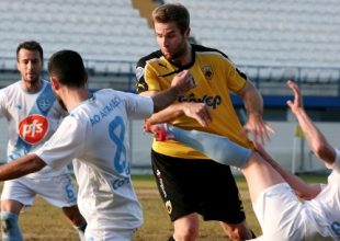 Στιγμιότυπα από το Αιγάλεω – ΑΕΚ