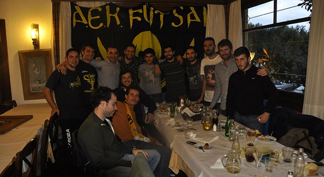 Ευχές από την ακαδημία Φουτσάλ της ΑΕΚ!