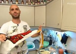 Τρελός ΑΕΚτζής στο «Κάτι ψήνεται» (vid)