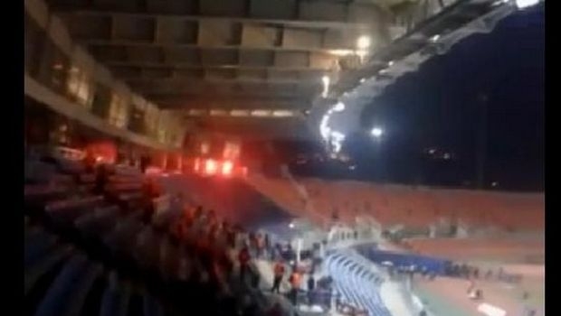 Επίθεση στο μπουθ του ΠΑΟΚ