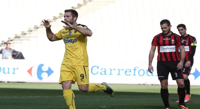 Το 1-0 της ΑΕΚ (video)