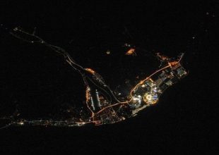 Ορατή από το διάστημα η Ολυμπιακή Φλόγα