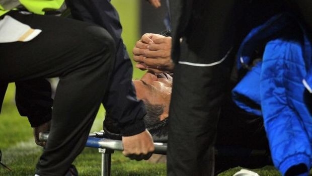 Τραυματίστηκε από αντικείμενο ο Δώνης