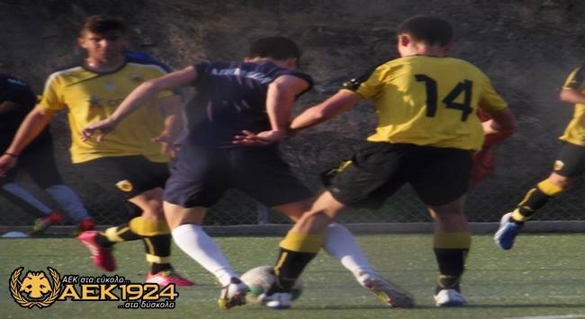 Τεσσάρα για την κ18 κόντρα στον Απόλλων
