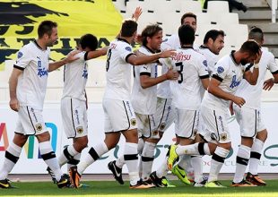 H ενδεκάδα της ΑΕΚ