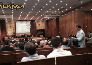 Η άφιξη του Μελισσανίδη (VIDEO)