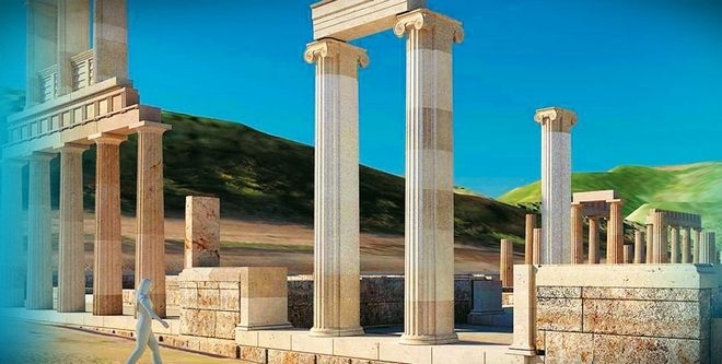 Ξαναχτίζουν το Ανάκτορο της Βεργίνας