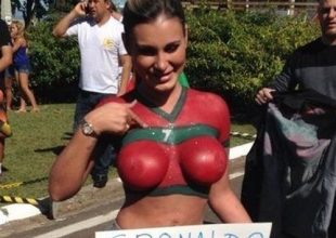 Το θερμότερο… καλωσόρισμα στον Κριστιάνο (pics)