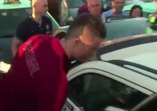 Ο Ρονάλντο έφυγε με ταξί