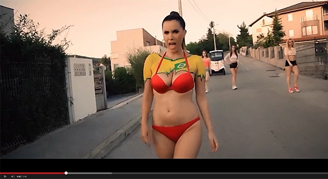Τα «πέταξε» για να πάει Μουντιάλ η Νίβες (vid)