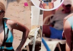 Κωνσταντίνα Σπυροπούλου: Το σιέλ μαγιό που… ξετρέλανε την παραλία