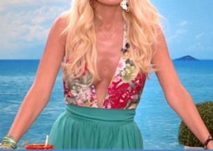 Aυτή είναι η πιο hot εμφάνιση παρουσιάστριας στην ελληνική τηλεόραση!