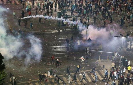 Ένταση και επεισόδια στο Μπουένος Άιρες μετά την ήττα της Αργεντινής