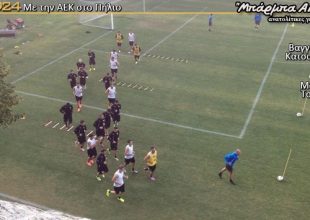 Προπόνηση… γιορτινή (pics + vids)
