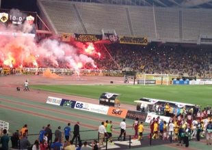 Χαμός, βεγγαλικά και πυροτεχνήματα (vid)